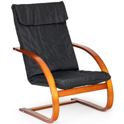 Кресло-качалка Modern Home TXWQM-31 (Walnut/Black) Thumb