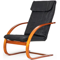 Кресло-качалка Modern Home TXWQM-31 (Walnut/Black) Thumb