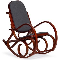 Fotoliu balansoar Modern Home TXWQM-F001 (Dark grey/Brown) Thumb