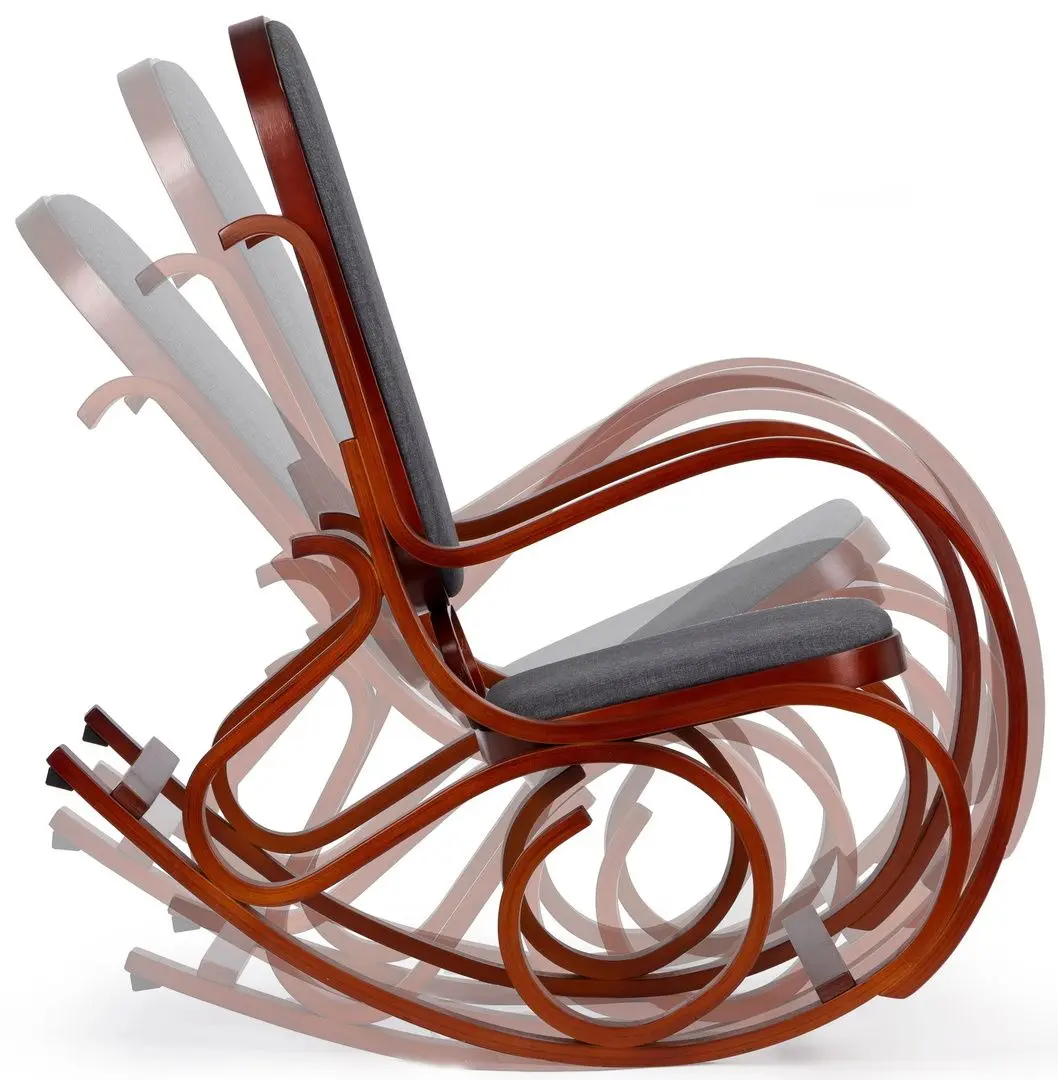 Fotoliu balansoar Modern Home TXWQM-F001 (Dark grey/Brown)