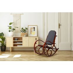 Fotoliu balansoar Modern Home TXWQM-F001 (Dark grey/Brown) Thumb