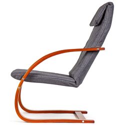 Fotoliu Modern Home TXWQM-31 (Grey/Walnut) Thumb