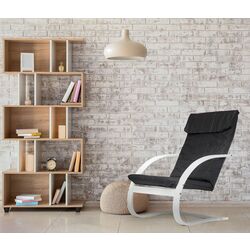 Fotoliu Modern Home TXWQM-31 (White/Black)