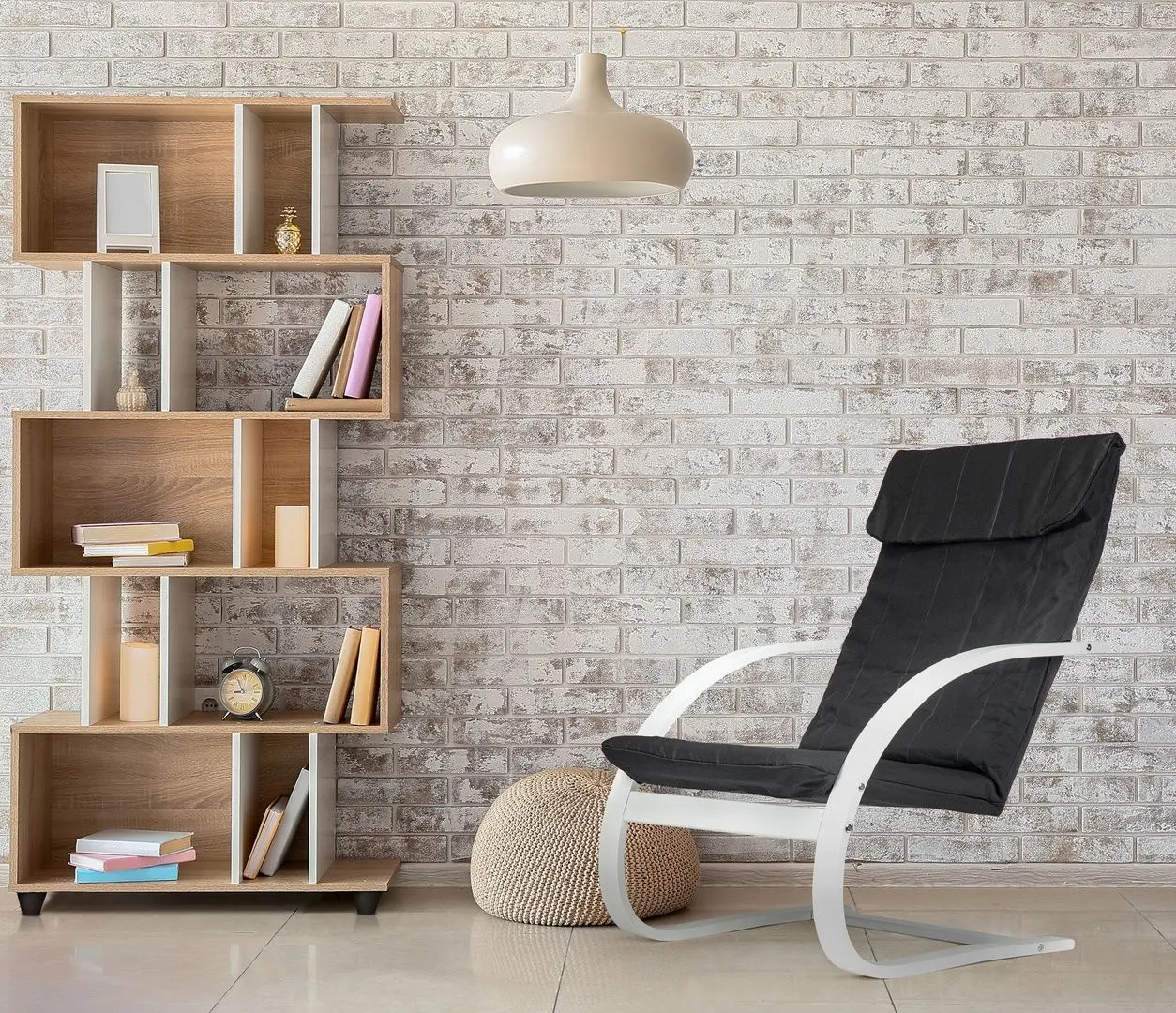 Кресло Modern Home TXWQM-31 (White/Black)