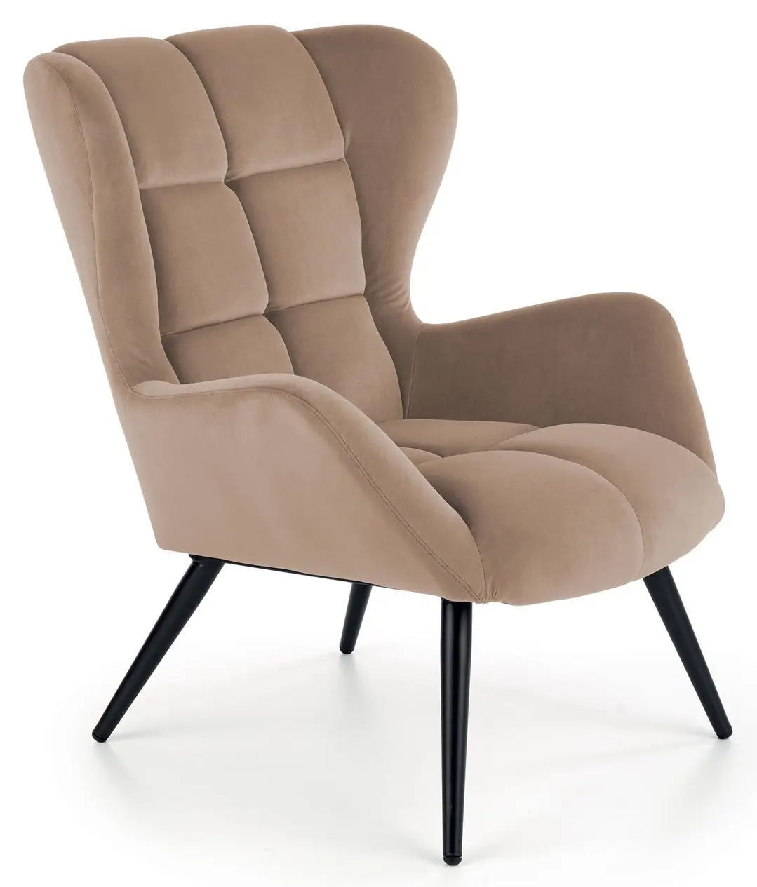 Fotoliu Halmar Tyrion (Beige/Black)