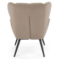 Fotoliu Halmar Tyrion (Beige/Black) Thumb