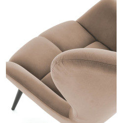 Fotoliu Halmar Tyrion (Beige/Black) Thumb