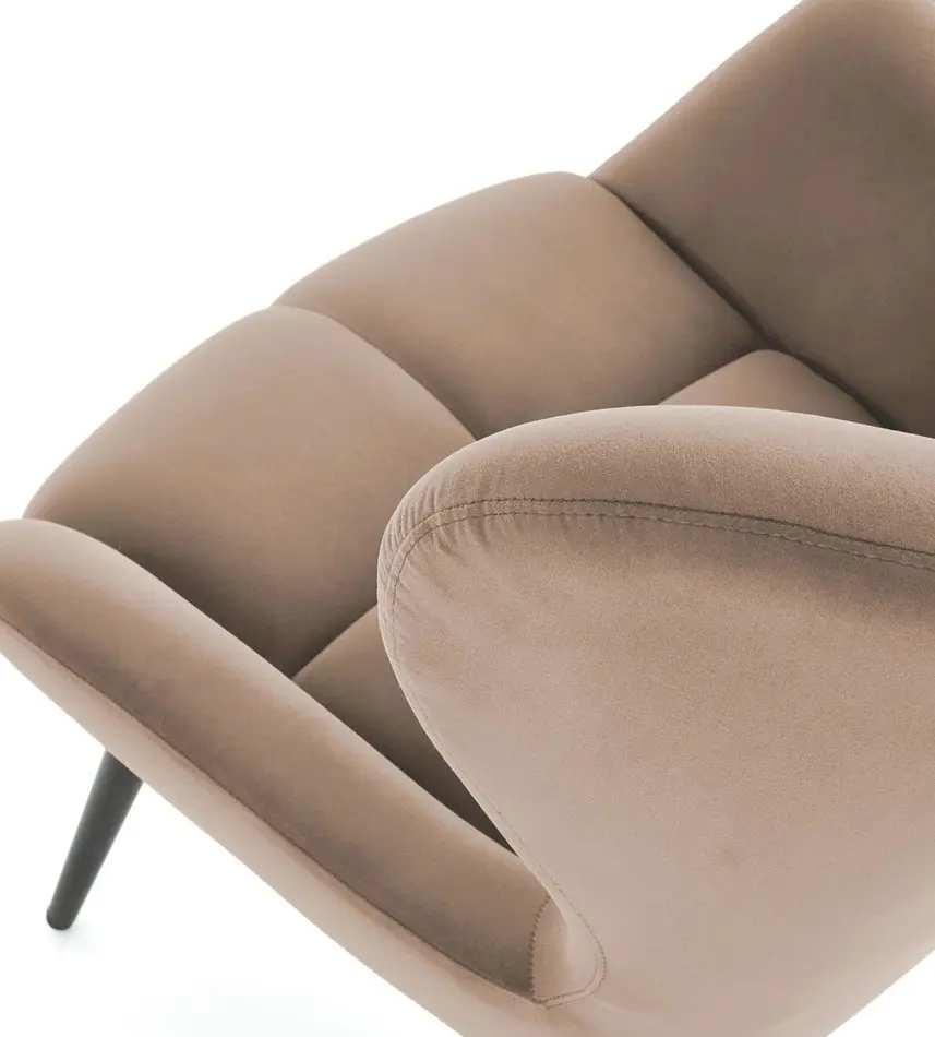 Fotoliu Halmar Tyrion (Beige/Black)