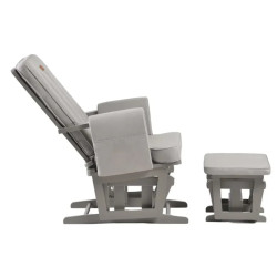 Fotoliu cu suport pentru picioare Onino Calm.me Classic (Pearl Grey) Thumb