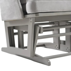 Fotoliu cu suport pentru picioare Onino Calm.me Classic (Pearl Grey) Thumb