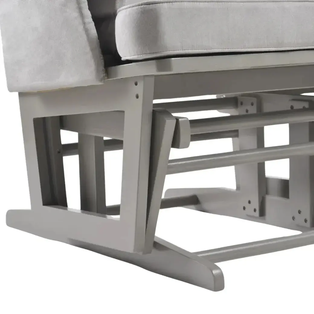 Fotoliu cu suport pentru picioare Onino Calm.me Classic (Pearl Grey) - 8