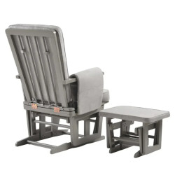 Fotoliu cu suport pentru picioare Onino Calm.me Classic (Pearl Grey) Thumb