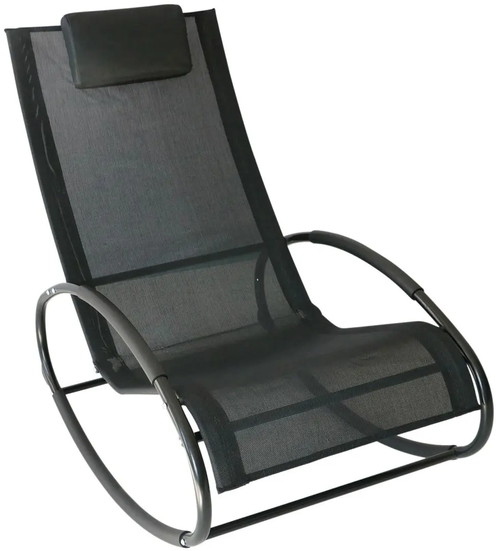 Fotoliu balansoar Outsunny 84A-090 (Black) - 2