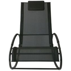 Fotoliu balansoar Outsunny 84A-090 (Black) Thumb