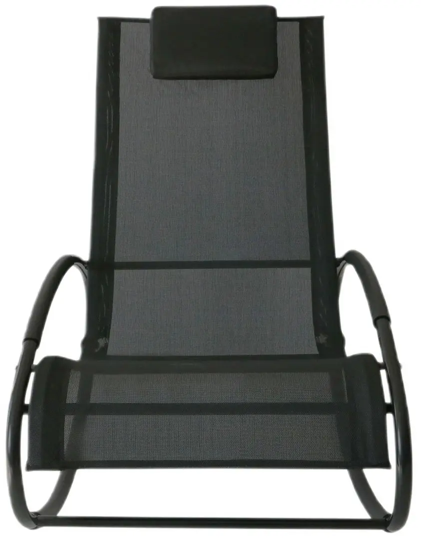 Fotoliu balansoar Outsunny 84A-090 (Black) - 3