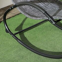 Шезлонг-качалка Outsunny 84A-120V01GY (Grey) Thumb