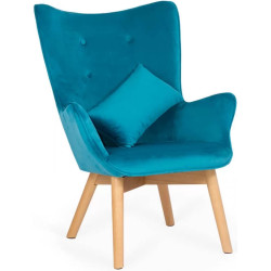 Fotoliu cu taburet Prestige Chairs BUC 267 (Turquoise) Thumb