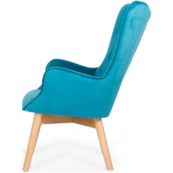 Fotoliu cu taburet Prestige Chairs BUC 267 (Turquoise) Thumb