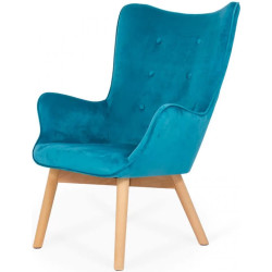 Fotoliu cu taburet Prestige Chairs BUC 267 (Turquoise) Thumb