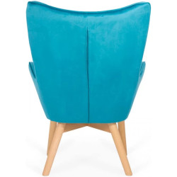 Fotoliu cu taburet Prestige Chairs BUC 267 (Turquoise) Thumb