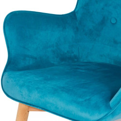 Fotoliu cu taburet Prestige Chairs BUC 267 (Turquoise) Thumb