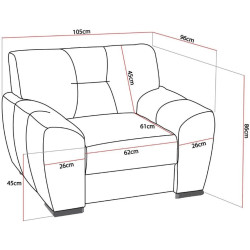 Fotoliu Prestige Astoria Enjoy Thumb