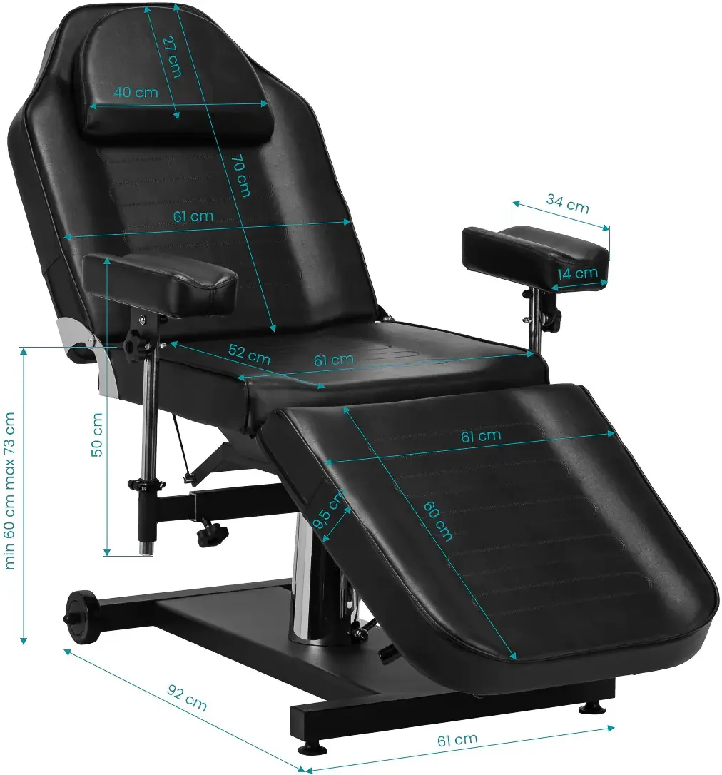 Fotoliu cosmetologic Pro Ink 322F 150966 (Black)