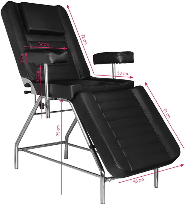 Кресло косметологическое Pro Ink 602 107658 (Black)