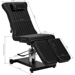 Fotoliu cosmetologic Pro Ink 611 (Black) Thumb