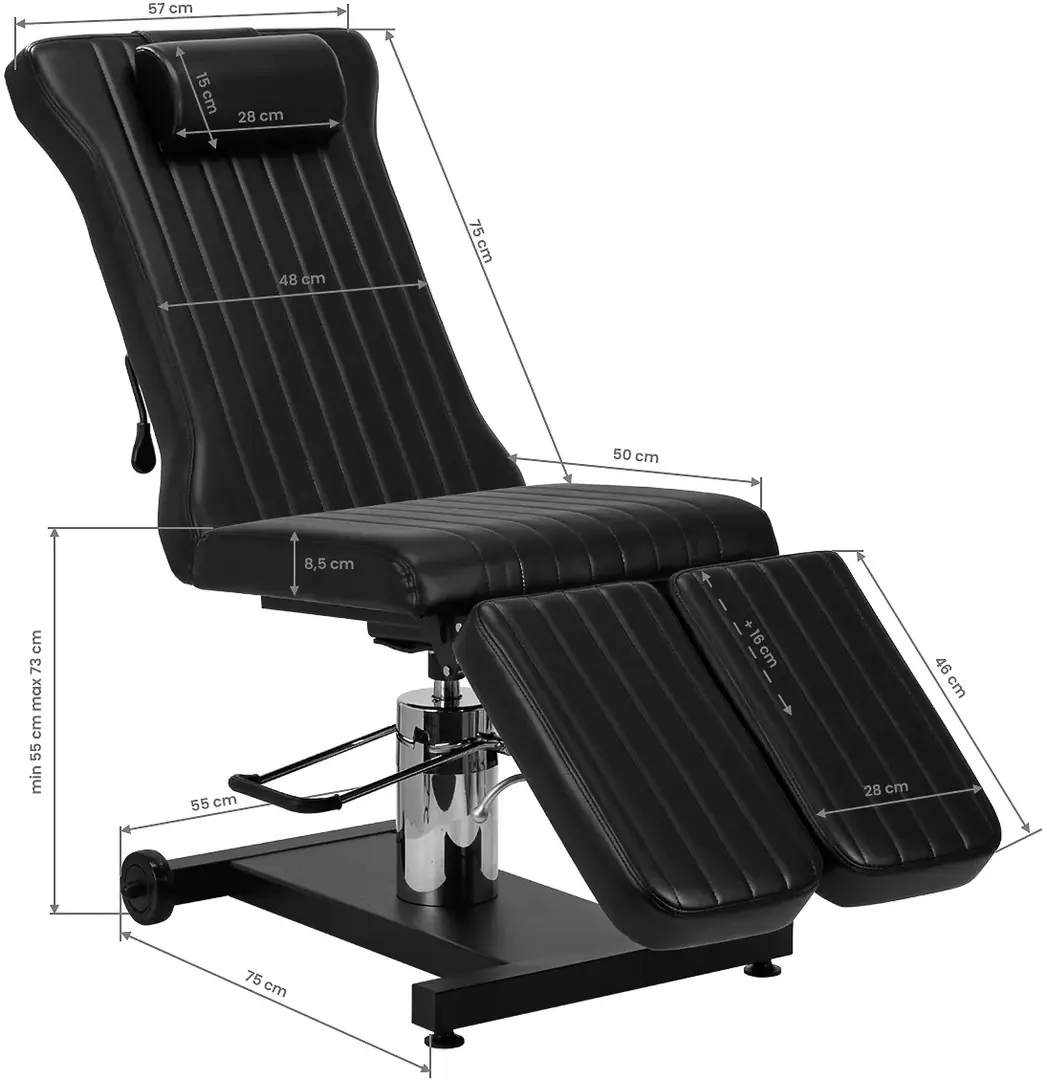 Fotoliu cosmetologic Pro Ink 611 (Black)