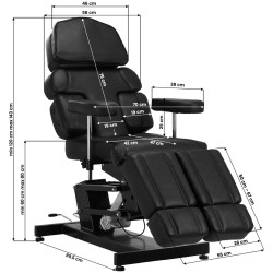 Fotoliu cosmetologic Pro Ink Azzurro 3710 148973 (Black) Thumb
