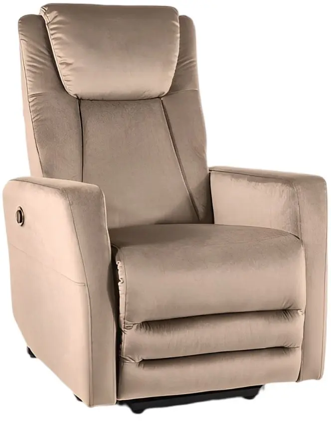 Кресло-реклайнер Signal Adonis Velvet (Dark Beige)