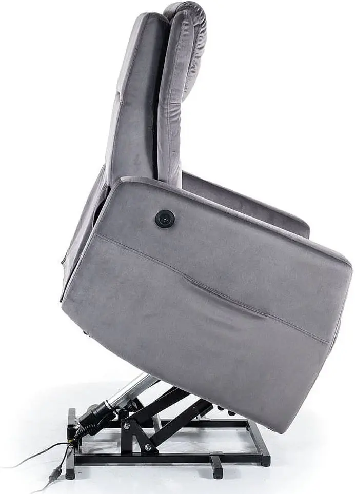 Fotoliu-recliner Signal Adonis Velvet (Gray)