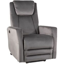 Fotoliu-recliner Signal Adonis Velvet (Gray)
