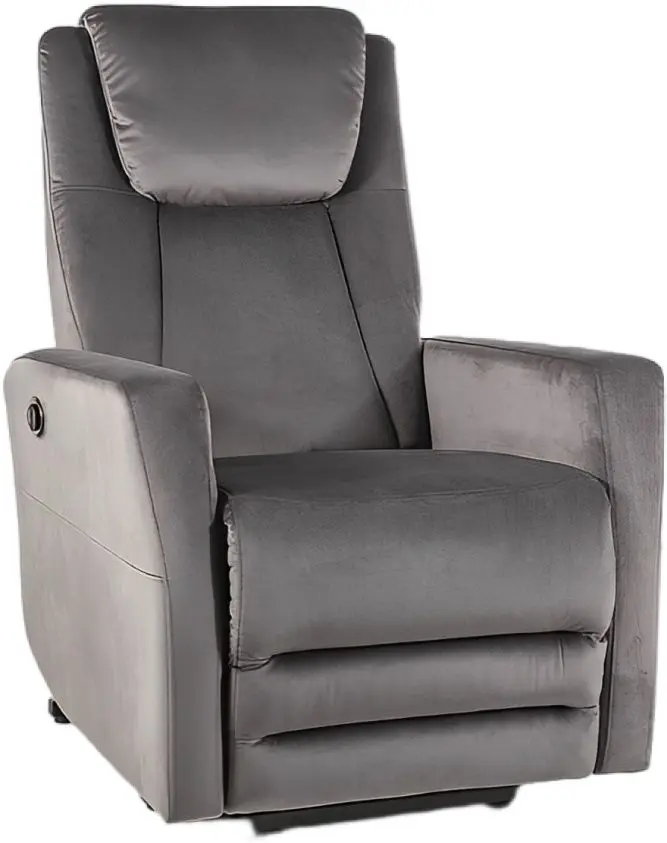 Fotoliu-recliner Signal Adonis Velvet (Gray)