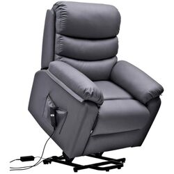 Fotoliu masaj Signal Hektor M Velvet Bluvel 14 (Grey) Thumb