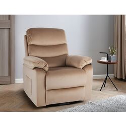 Fotoliu masaj Signal Hektor M Velvet Bluvel 28 (Beige)