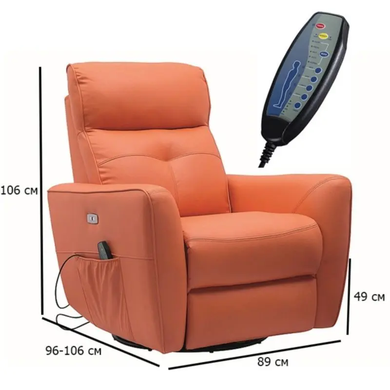 Fotoliu masaj Signal Helios M (Orange) - 12