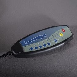 Fotoliu masaj Signal Helios M Velvet Bluvel 14 (Grey) Thumb