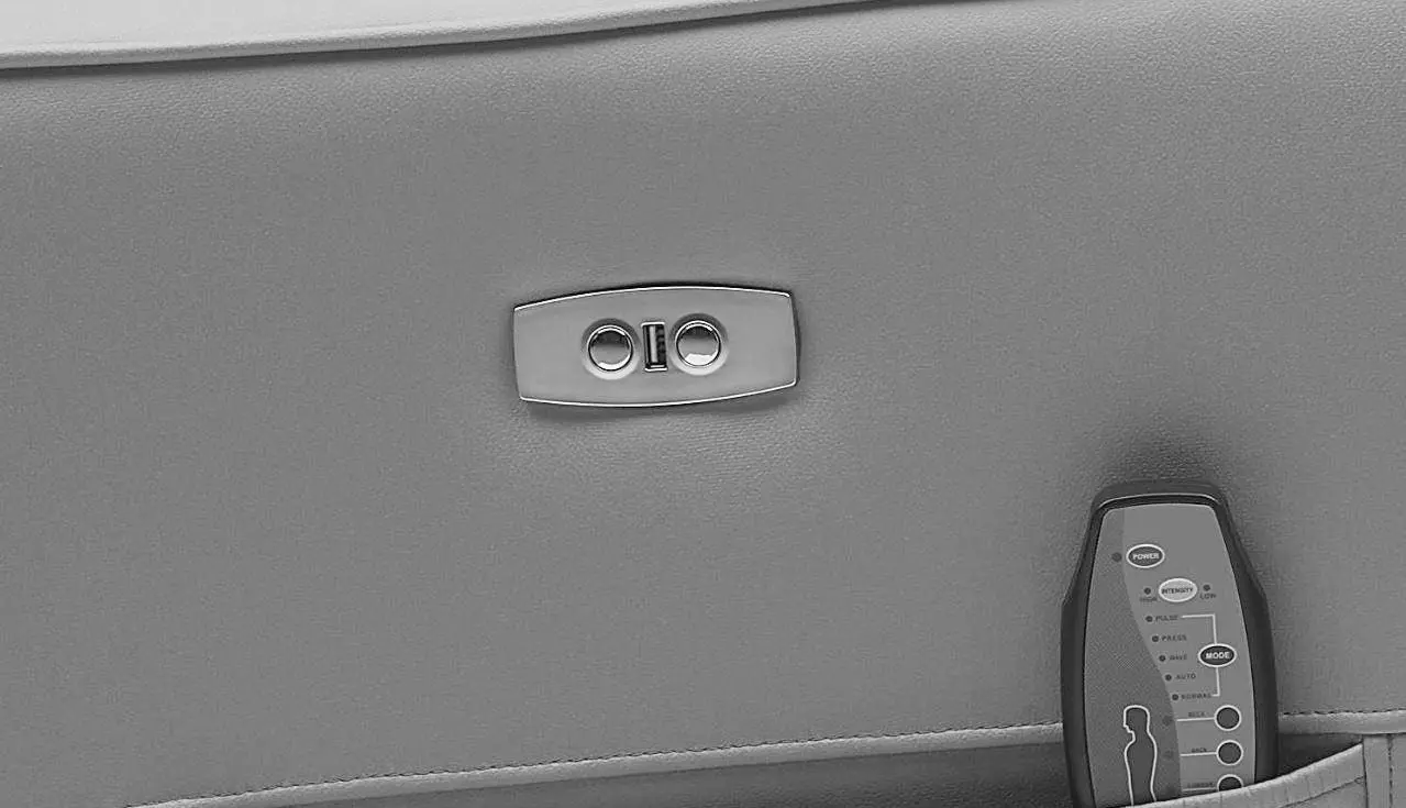 Fotoliu masaj Signal Helios M Velvet Bluvel 14 (Grey) - 6