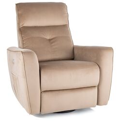 Fotoliu masaj Signal Helios M Velvet Bluvel 28 (Beige) Thumb