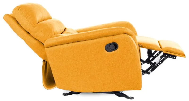 Fotoliu-recliner Signal Jowisz Velvet Bluvel 68 (Curry) - 2