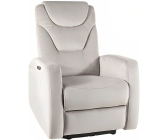 Fotoliu-recliner Signal Kronos Velvet (Gray Light)