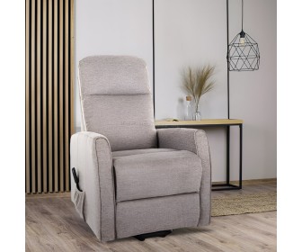 Fotoliu-recliner Signal Leto Brego 34 (Beige)