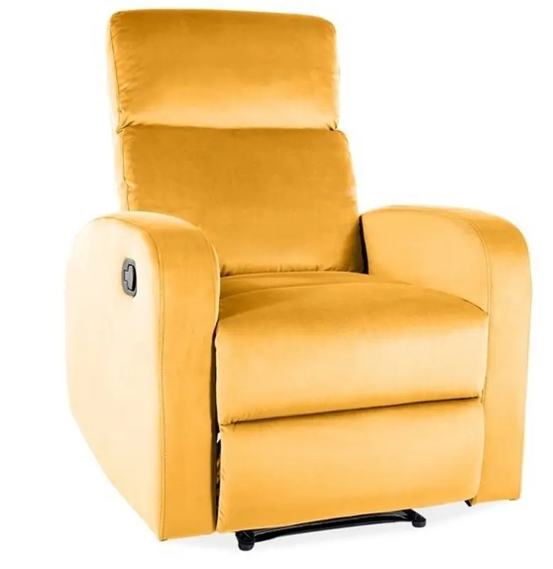 Кресло-реклайнер Signal Mars Velvet Bluvel 68 (Curry)
