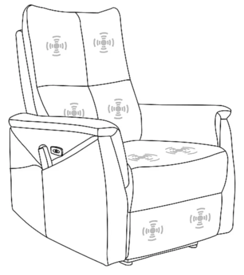 Fotoliu-recliner Signal Neptun M Buffalo 10 (Olive) - 4