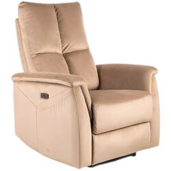 Кресло-реклайнер Signal Neptun M Velvet (Beige)