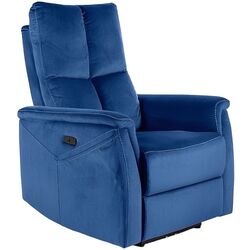 Кресло-реклайнер Signal Neptun M Velvet (Blue) Thumb