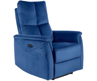 Fotoliu-recliner Signal Neptun M Velvet (Blue)