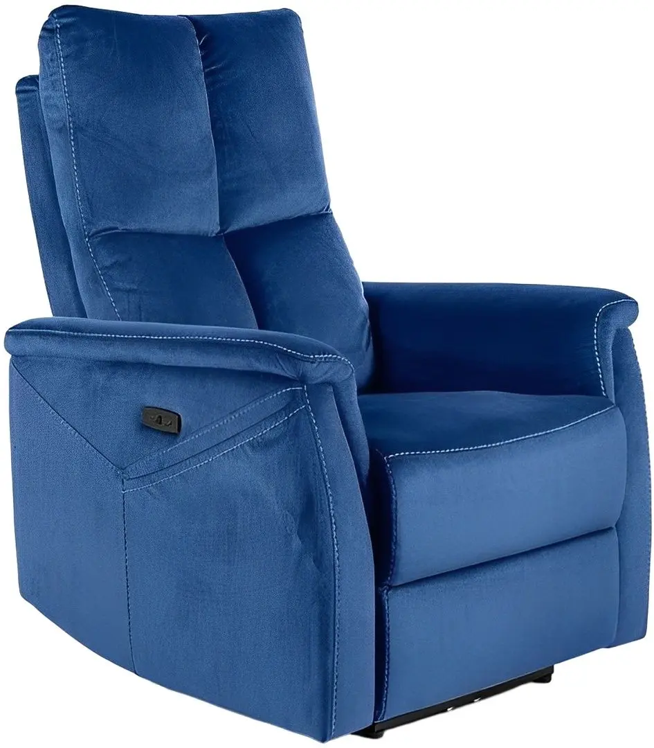 Кресло-реклайнер Signal Neptun M Velvet (Blue)